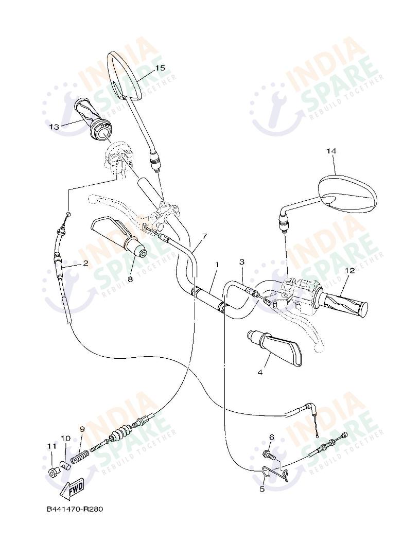 STEERING HANDLE & CABLE